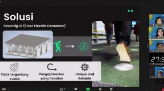 UGM Students Create Electricity Generating Tiles