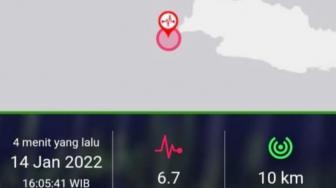 6.7 Magnitude Earthquake Hit Banten, Felt in Jakarta