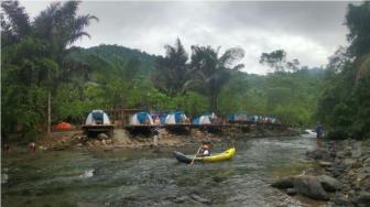 Camping and Canoeing at Ilomata River Gorontalo