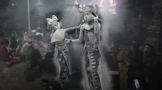 The Mystical Sang Hyang Dedari Dance, Dancers Possessed by Nymphs