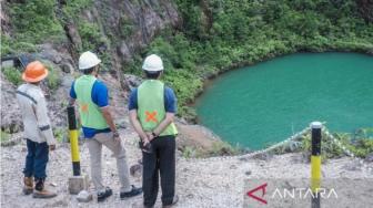 Nam Salu Open Pit Geosite, a Historic Tin Ore Mining in Belitung