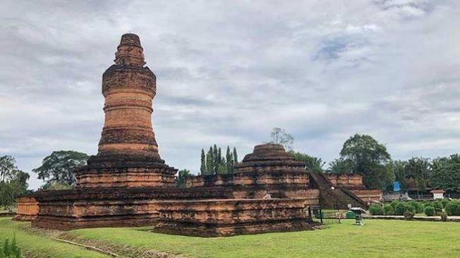 Muara Takus Temple, predated Sriwijaya Empire ruins at Muara Takus Village, Region XIII Koto Kampar, Kampar Regency, Riau Province [Suara.com/Panji Ahmad Syuhada]