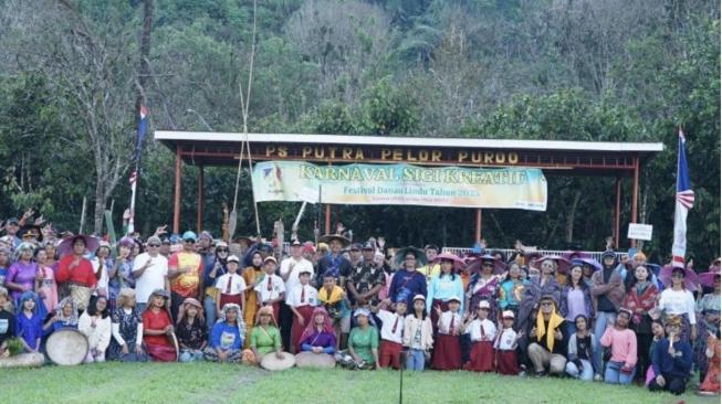 Lindu Lake Festival 2025 at Tomado Village, Lore Lindu [Antara]