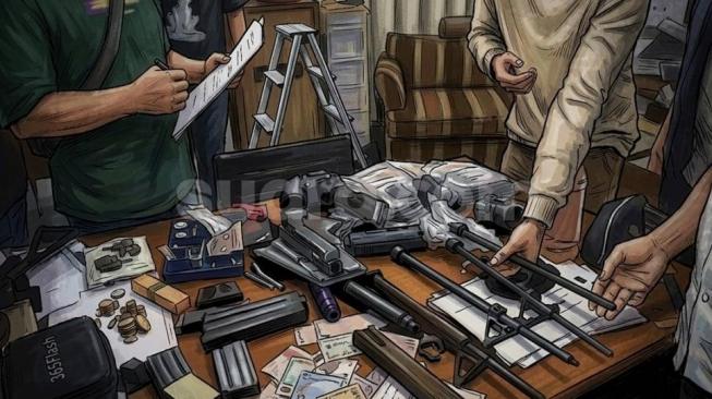 Hundreds of Gun-Shaped Objects Found at South Jakarta School: How Did They Get There?